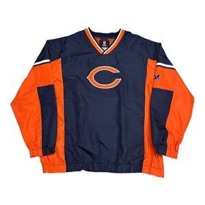 CHICAGO BEARS NFL Football Bomber Windbreaker Light Jacket Mens 2XL